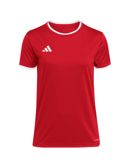 Koszulka damska adidas entrada 26 jersey czerwona jz2490