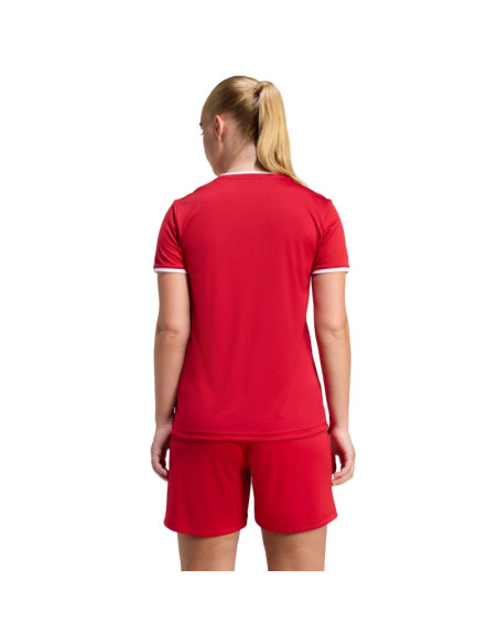 Koszulka damska adidas entrada 26 jersey czerwona jz2490