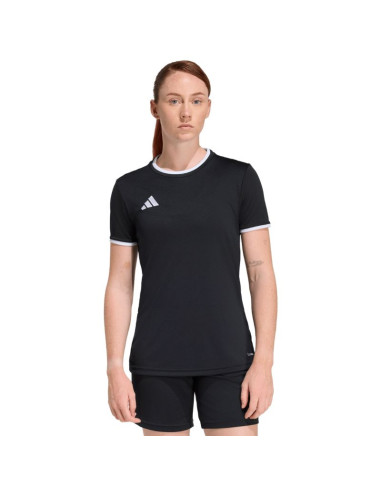 Koszulka damska adidas entrada 26 jersey czarna jz2492