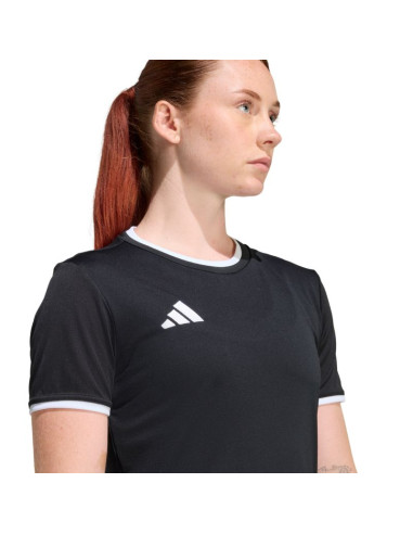 Koszulka damska adidas entrada 26 jersey czarna jz2492