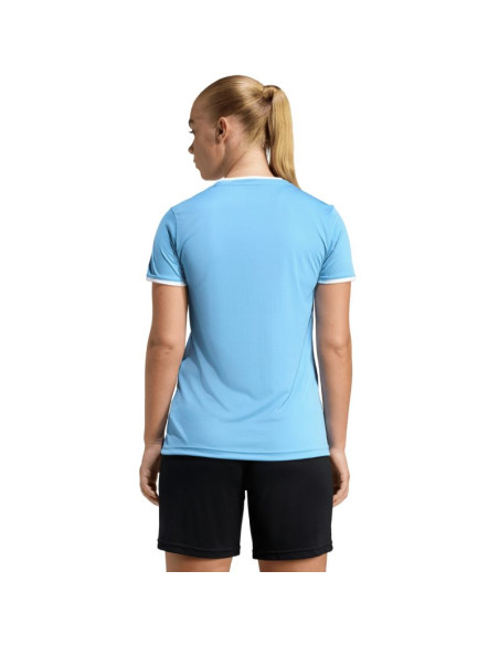 Koszulka damska adidas entrada 26 jersey jasnoniebieska jz2498