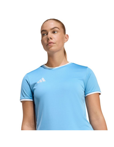 Koszulka damska adidas entrada 26 jersey jasnoniebieska jz2498