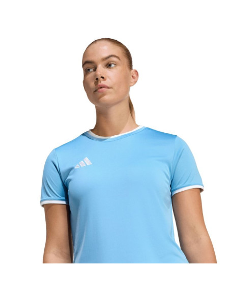 Koszulka damska adidas entrada 26 jersey jasnoniebieska jz2498