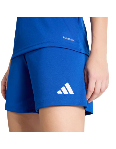 Spodenki damskie adidas entrada 26 niebieskie jz6522