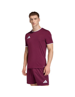 Koszulka męska adidas entrada 26 jersey bordowa jz2507