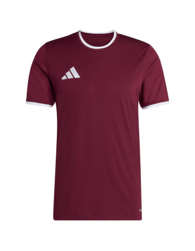 Koszulka męska adidas entrada 26 jersey bordowa jz2507