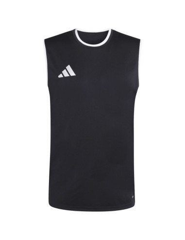 Koszulka męska adidas entrada 26 sleeveless jersey czarna kb3929