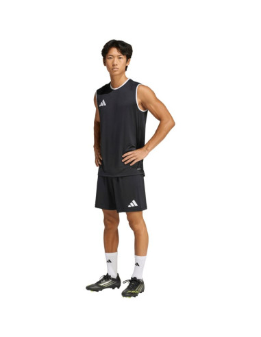 Koszulka męska adidas entrada 26 sleeveless jersey czarna kb3929