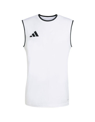 Koszulka męska adidas entrada 26 sleeveless jersey biała kb3928