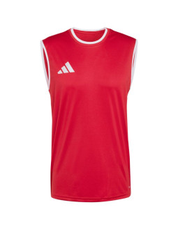 Koszulka męska adidas entrada 26 sleeveless jersey czerwona kb3932 2