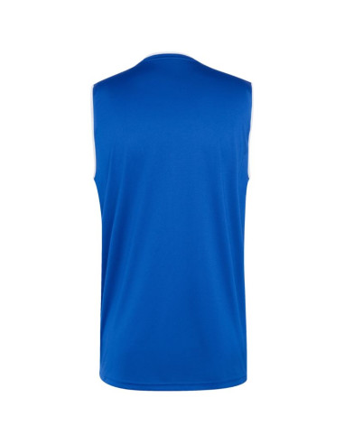 Koszulka męska adidas entrada 26 sleeveless jersey niebieska kb3931