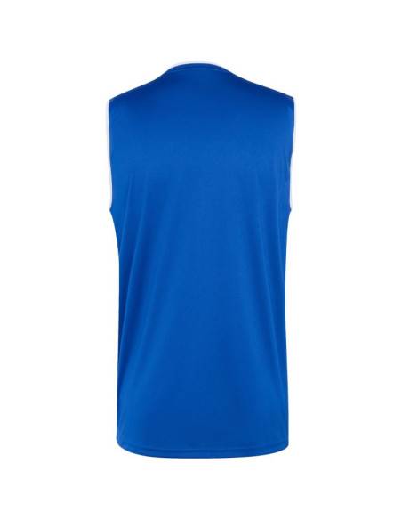 Koszulka męska adidas entrada 26 sleeveless jersey niebieska kb3931