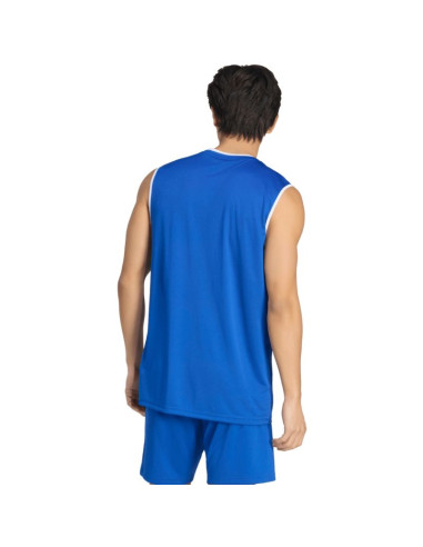 Koszulka męska adidas entrada 26 sleeveless jersey niebieska kb3931
