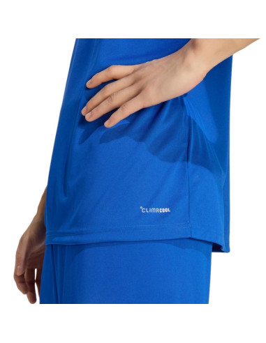 Koszulka męska adidas entrada 26 sleeveless jersey niebieska kb3931