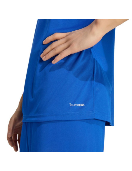 Koszulka męska adidas entrada 26 sleeveless jersey niebieska kb3931