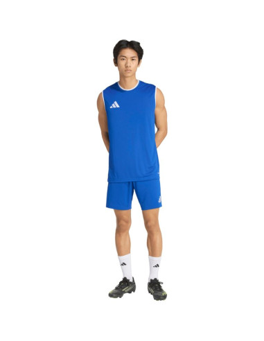 Koszulka męska adidas entrada 26 sleeveless jersey niebieska kb3931