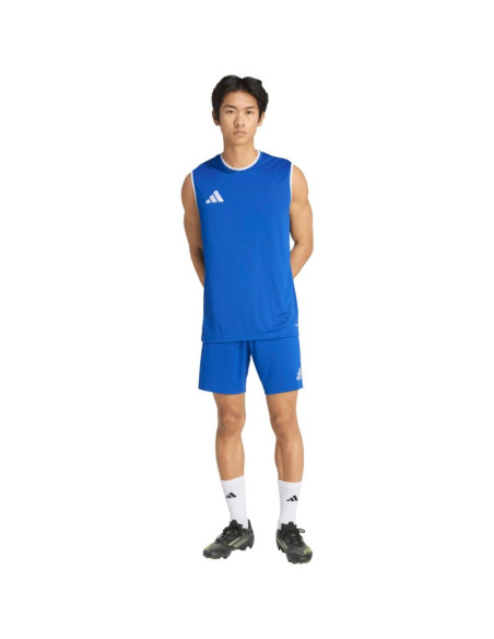 Koszulka męska adidas entrada 26 sleeveless jersey niebieska kb3931