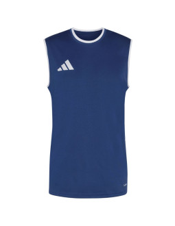 Koszulka męska adidas entrada 26 sleeveless jersey granatowa kb3930 2