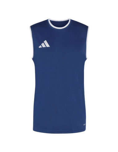 Koszulka męska adidas entrada 26 sleeveless jersey granatowa kb3930