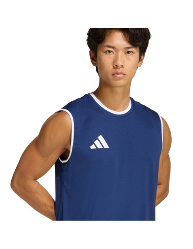 Koszulka męska adidas entrada 26 sleeveless jersey granatowa kb3930