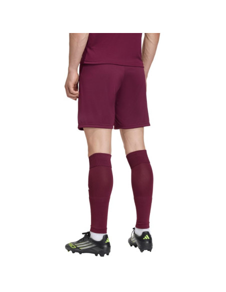 Spodenki męskie adidas entrada 26 bordowe jz2514