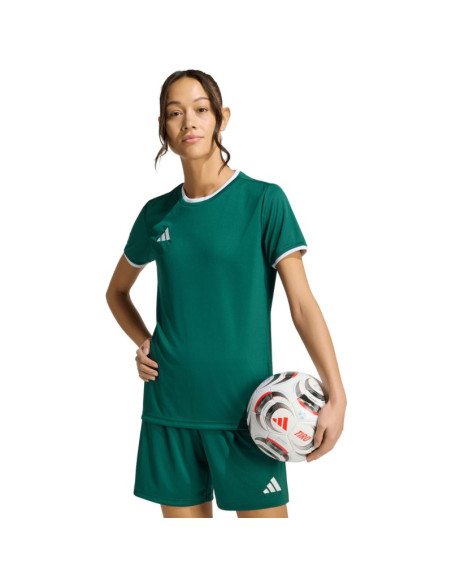 Koszulka damska adidas entrada 26 jersey zielona ke9833