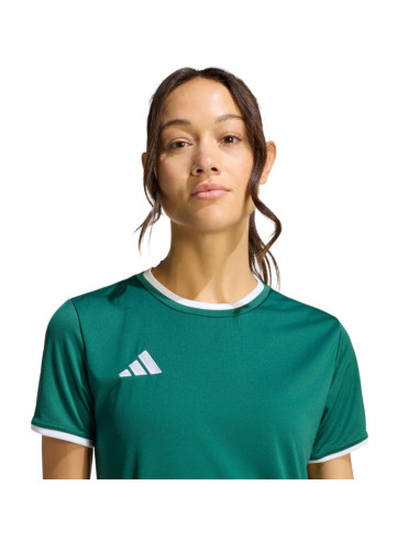 Koszulka damska adidas entrada 26 jersey zielona ke9833