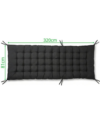 Poduszka materac na łóżko turystyczne 3- pozycyne enero camp