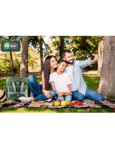 Promis torba termiczna 30 l,zielona tl30