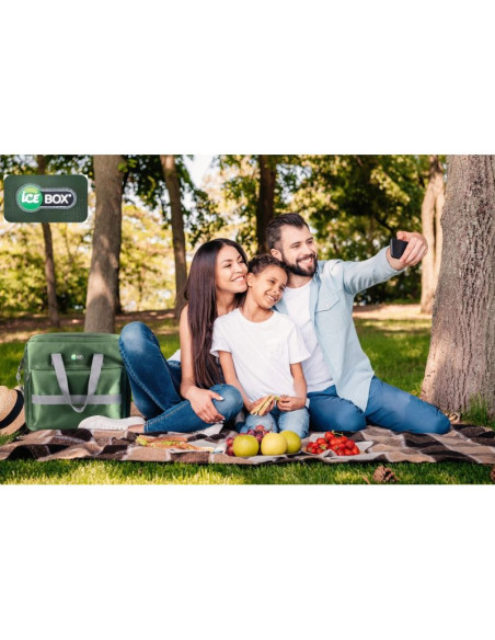 Promis torba termiczna 30 l,zielona tl30