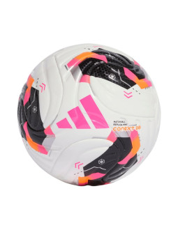 Piłka nożna adidas conext 26 mini biało-czarno-różowa ke5868