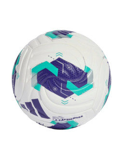 Piłka nożna adidas queens league mini biało-fioletowo-zielona ke8233 2