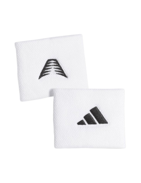 Frotka na rękę adidas anthony edwards wristband 2 szt. biała ks4349