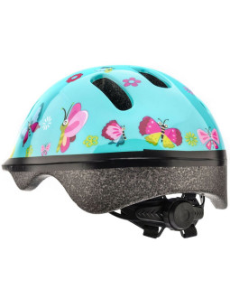 Kask rowerowy meteor ks06 butterflies rozm. s 48-52 cm 24823 2