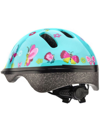 Kask rowerowy meteor ks06 butterflies rozm. s 48-52 cm 24823