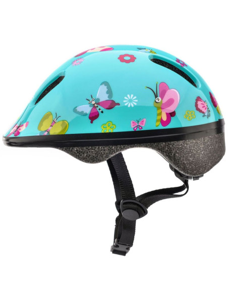 Kask rowerowy meteor ks06 butterflies rozm. s 48-52 cm 24823