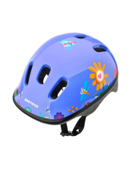 Kask rowerowy meteor ks06 s 48-52 cm garden niebieski 24815
