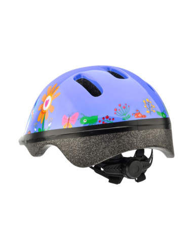 Kask rowerowy meteor ks06 s 48-52 cm garden niebieski 24815