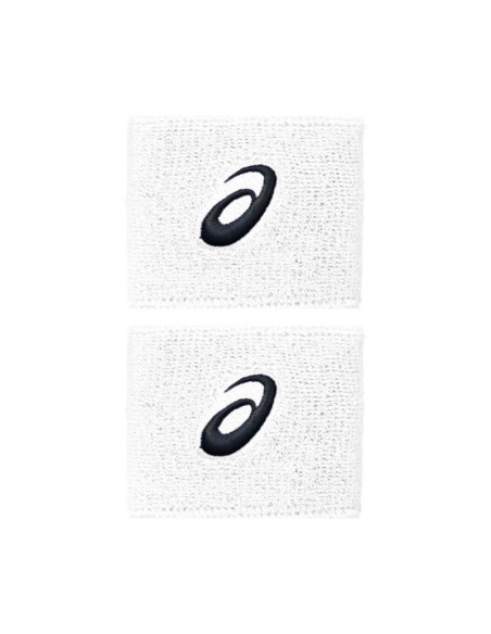 Frotka na rękę asics wrist band 2 szt. biała 3043a143 100