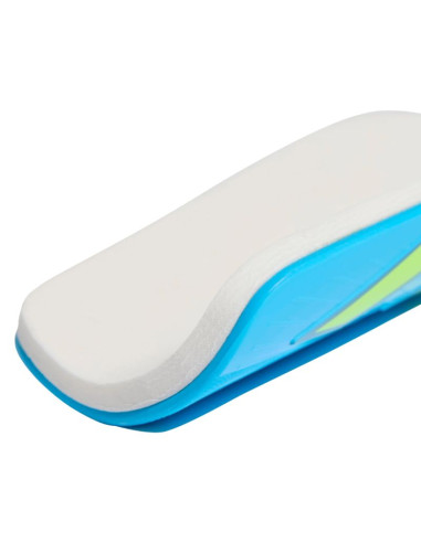 Ochraniacze piłkarskie adidas tiro eu club błękitno-limonkowe ka7842