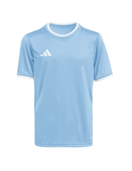 Koszulka dla dzieci adidas entrada 26 jersey błękitna jz2527