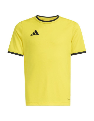 Koszulka dla dzieci adidas entrada 26 jersey żółta jz2529