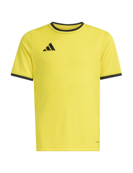 Koszulka dla dzieci adidas entrada 26 jersey żółta jz2529
