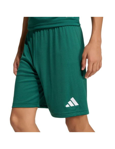 Spodenki dla dzieci adidas entrada 26 zielone ke9831