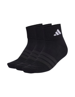 Skarpety adidas cushioned sportswear ankle 3p czarne kc9633