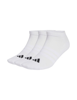 Skarpety adidas cushioned essentials low cut 3 pary białe jz0535