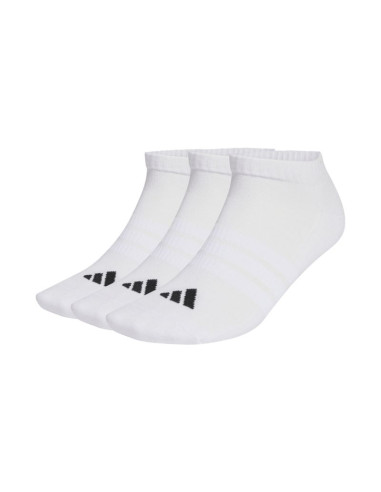 Skarpety adidas cushioned essentials low cut 3 pary białe jz0535