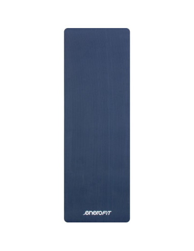 Mata fitness nbr antypoślizgowa 183x60x1cm niebieska + pokrowiec enero fit