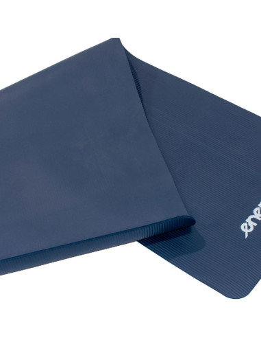 Mata fitness nbr antypoślizgowa 183x60x1cm niebieska + pokrowiec enero fit