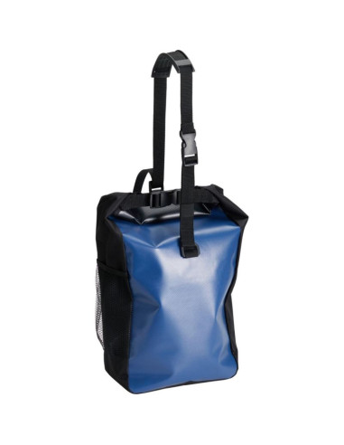 Sakwa torba rowerowa wodoszczelna tylnia na bagażnik niebieska 13,5l xqmax